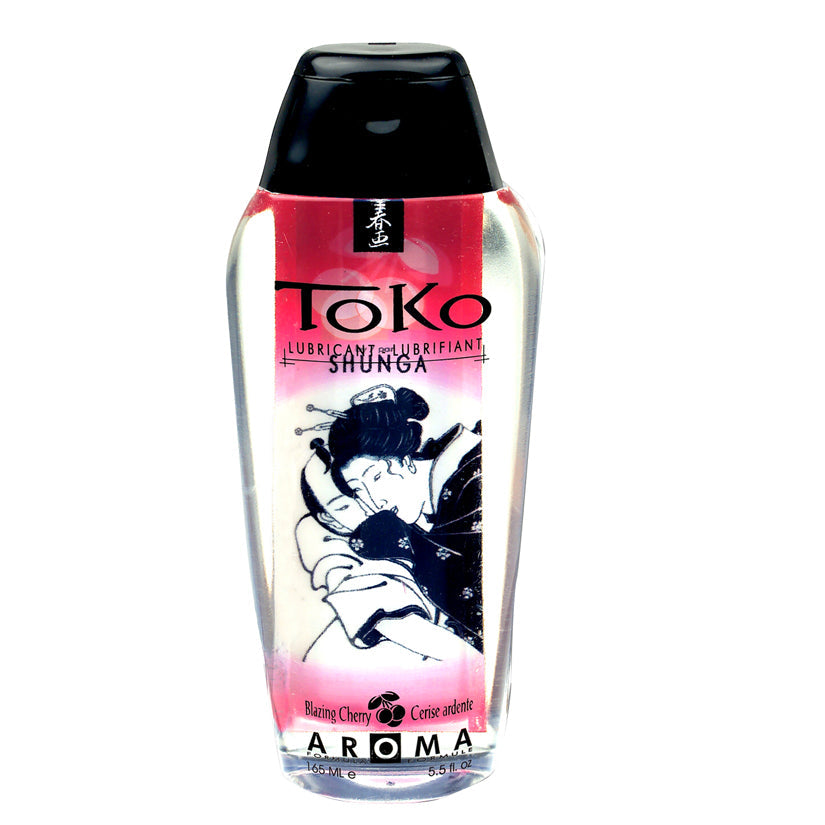 Toko Aroma Personal Lubricant - Blazing Cherry - 5.5 Fl. Oz.